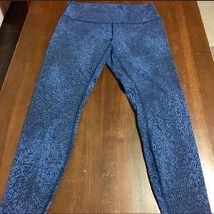 Lululemon wonder under high rise leggings 12